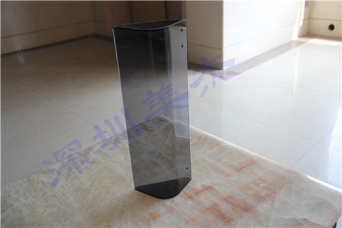 茶色亞克力機械面板加工，寶安西鄉(xiāng)廠家加工
